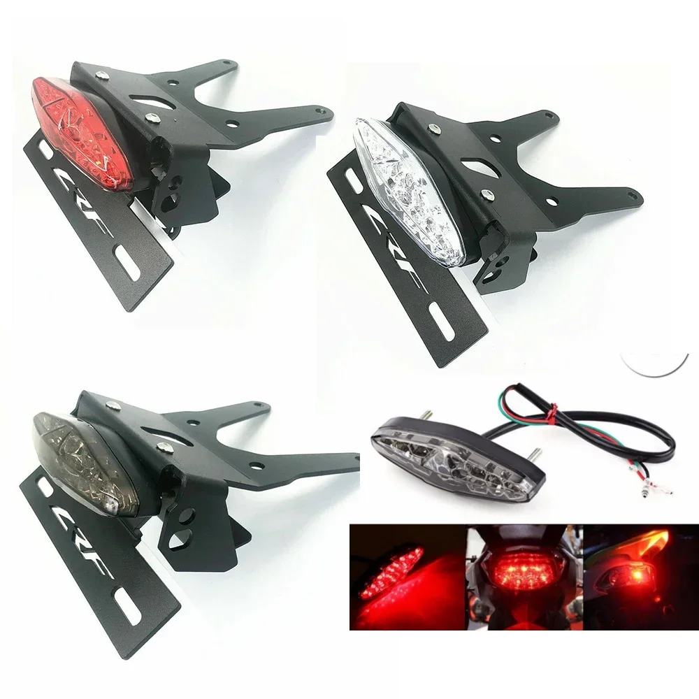 

Rear Tail Tidy License Vehicle Numbe Plate Holder Frame Fender Eliminator Cover Brake Led Light For HONDA CRF250L 2013-2019