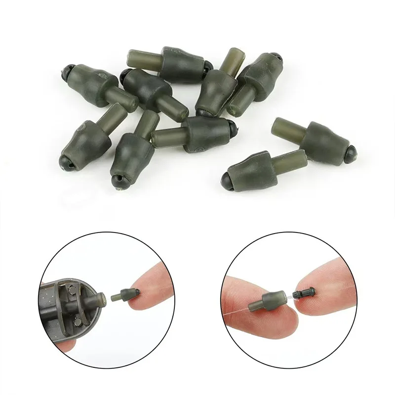 Conectores cambio rápido alimentador pelo carpa pesca agua salada - imagen 3