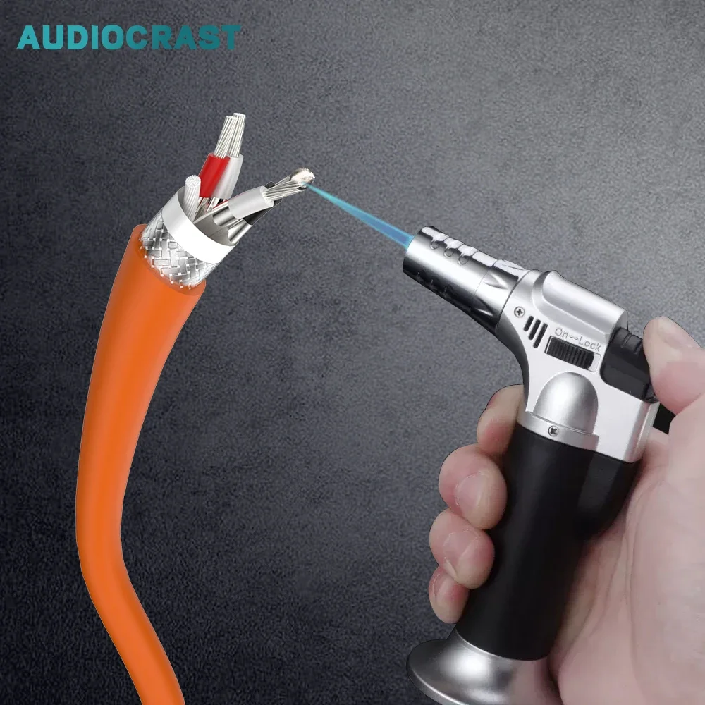 Audiocrast A88 Pure Silver 4Cores XLR Balanced Cable USB type C RCA Interconnect cable DIY HIFI Pure silver Bulk wire