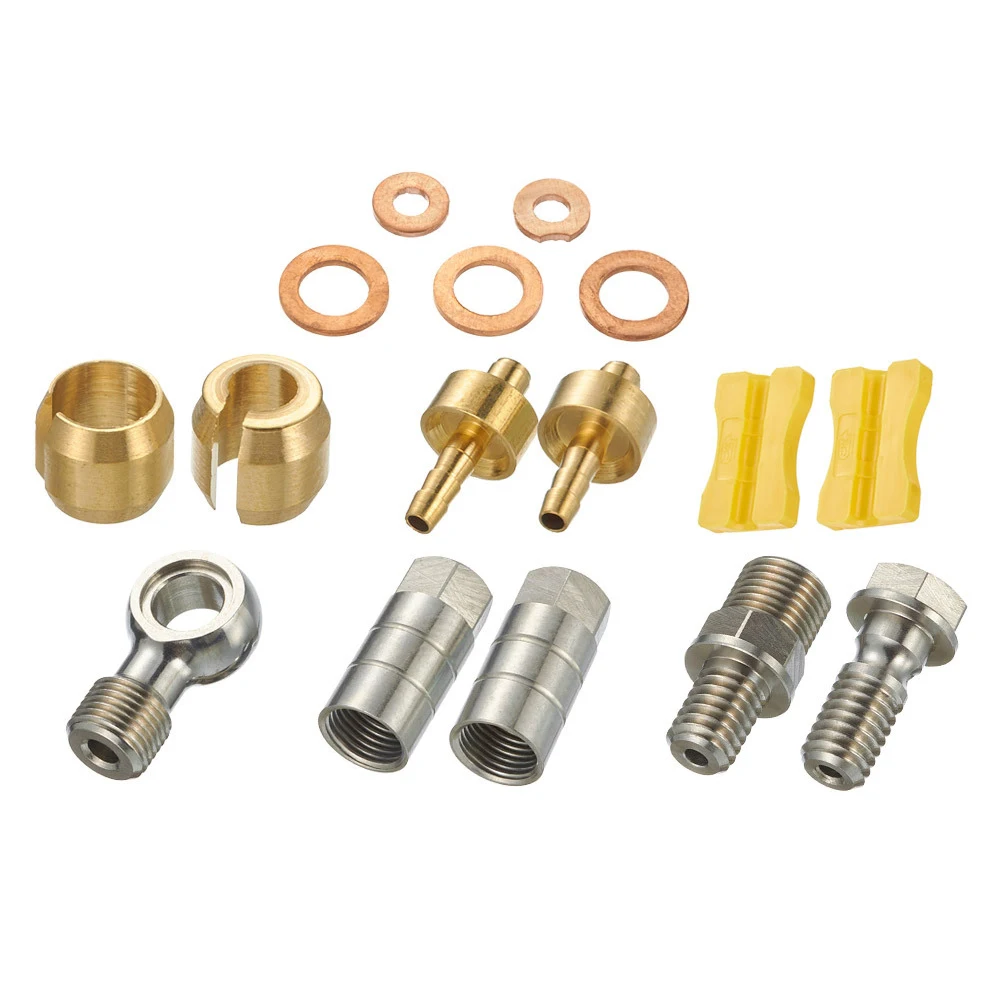 

Bike Hydraulic Disc Brake Banjo Connector Olive & Insert Kit Upgrade Your Cycling Setup with For Hope M506 M596