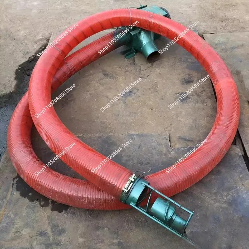 ناقل لولبي مرن/ناقل رفع المسمار/آلة نقل الحبوب الزراعية #3