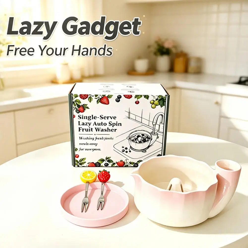 Ceramic Fruit Bowl for Kitchen Vegetable Washing Basin Ceramic Berry Washing Bowl with Drainage Holes Capacity for Strawberries