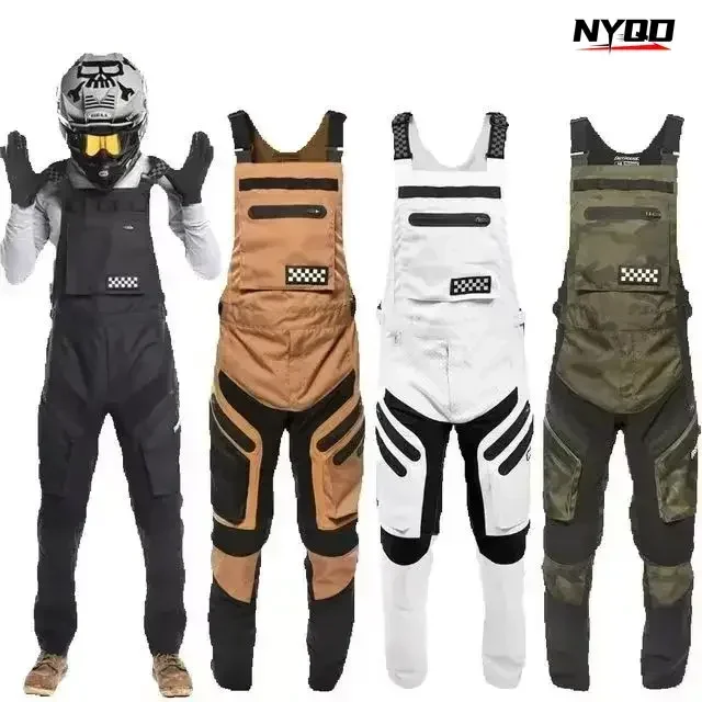 Tuta da corsa per moto fuoristrada HELIUM FXR Pantaloni da equitazione per motocross per adulti Set Pantaloni con bretelle Tuta Kit MX FASTHOUSE