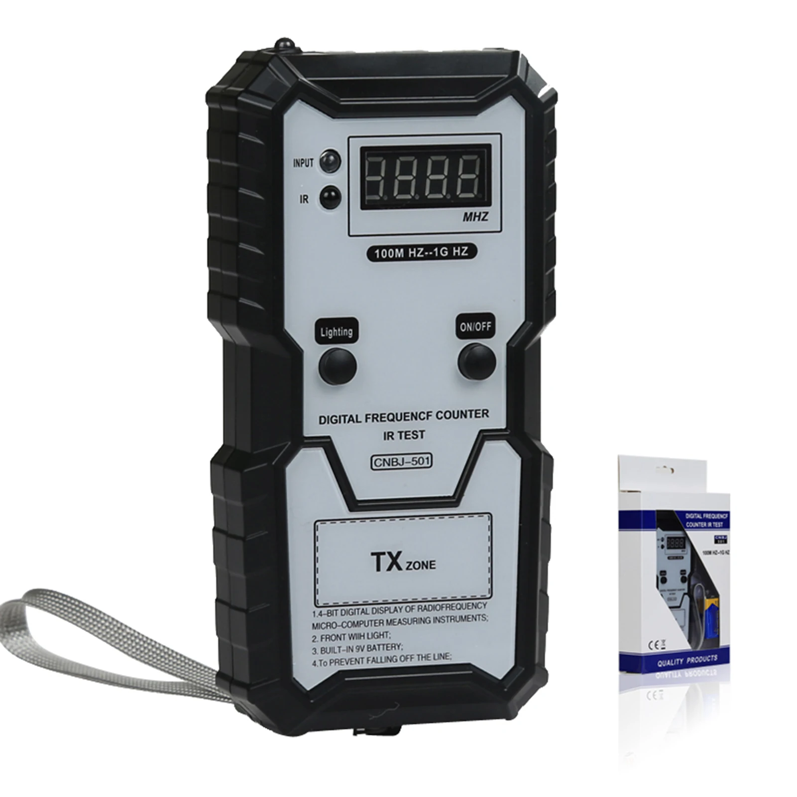 

Tester IR Infrared Frequency Tester Wireless remote control frequency tester Auto Key Frequency Tester Car Key Frequency Tester