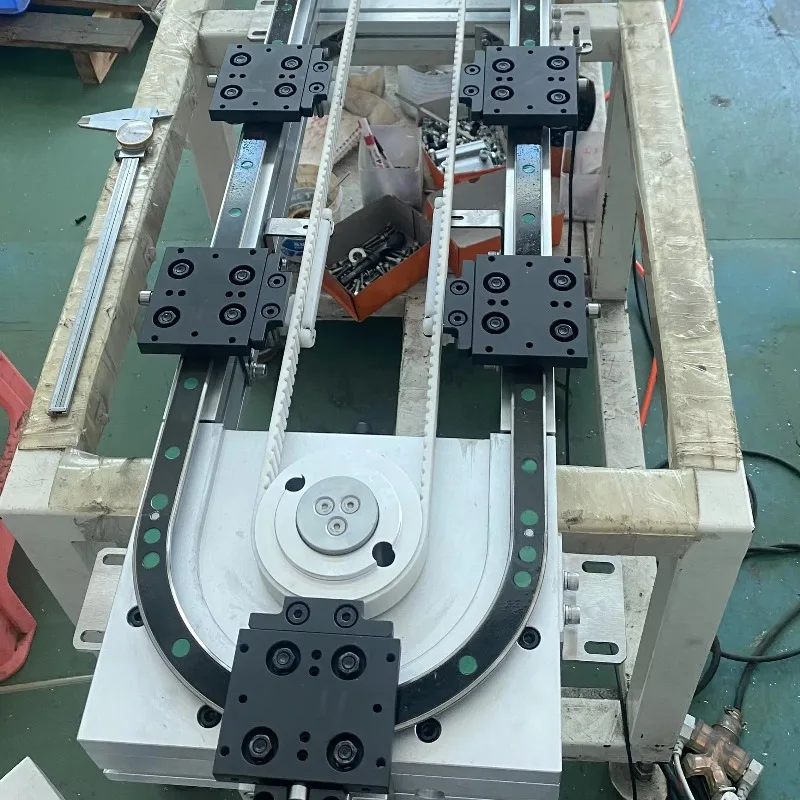 Optimal Scheme of Cost Reduction and Efficiency Improvement Synchronous Belt Drive Arc Guide
