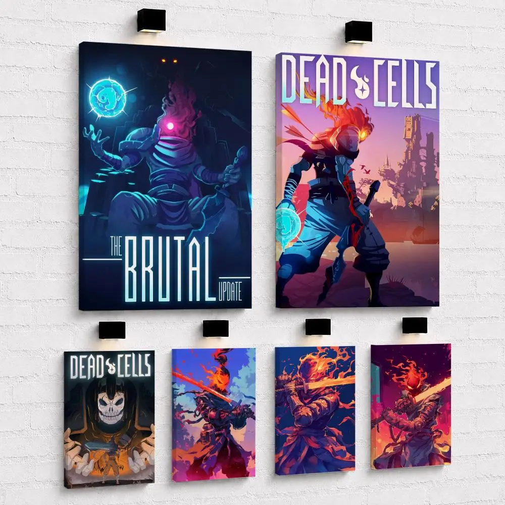 Game D-Dead C-Cells Fast Paced Framed Wall Painting Framed Canvas Wall Art Print | Modern Poster | Home Hallway Decor