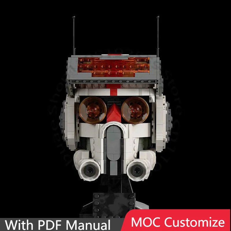 

Набор для сборки шлема Bad Batch (715 деталей) - Модульный конструктор TECH MOC, развивающая игрушка для мальчиков, подарок на праздник