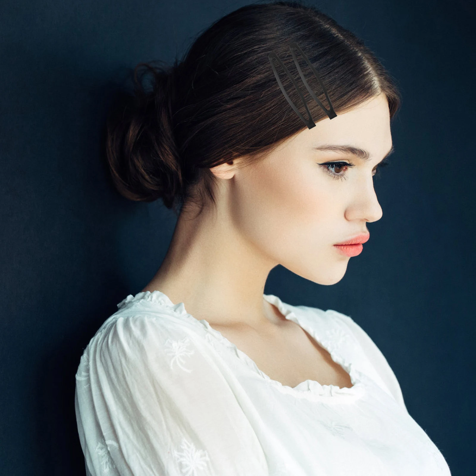 

10pcs Large Hair Clips Girls Women Hairpin Accessories Black Bobby Pins Fashion Party Wedding Prom Hair Tools Styling