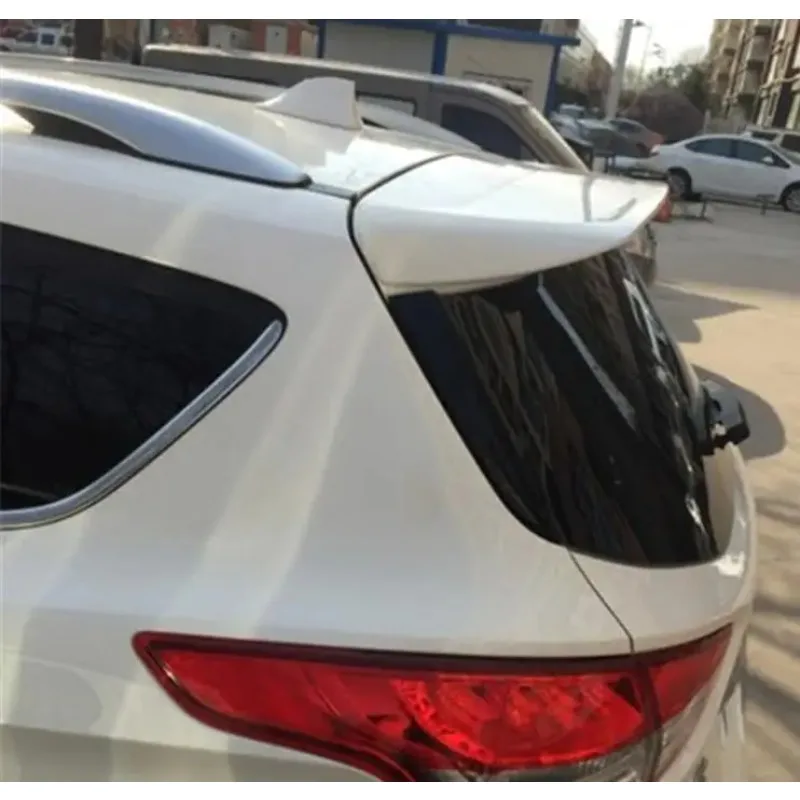 For Ford Escape Kuga 2013 2014 2015 2016 2017 2018 Exterior ABS Unpainted Primer Color Rear Trunk Wing Spoiler Decoration