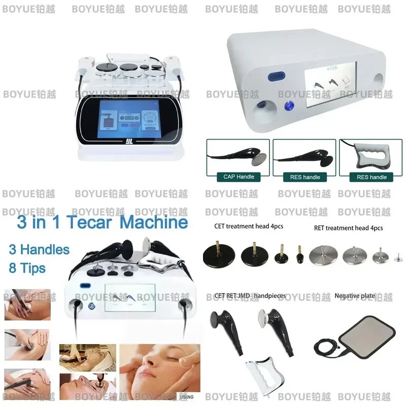 Portable 448kHz RF Face Lifting Device Skin Tightening Beauty Instrument Home Use Anti Wrinkle Rejuvenation Equipment
