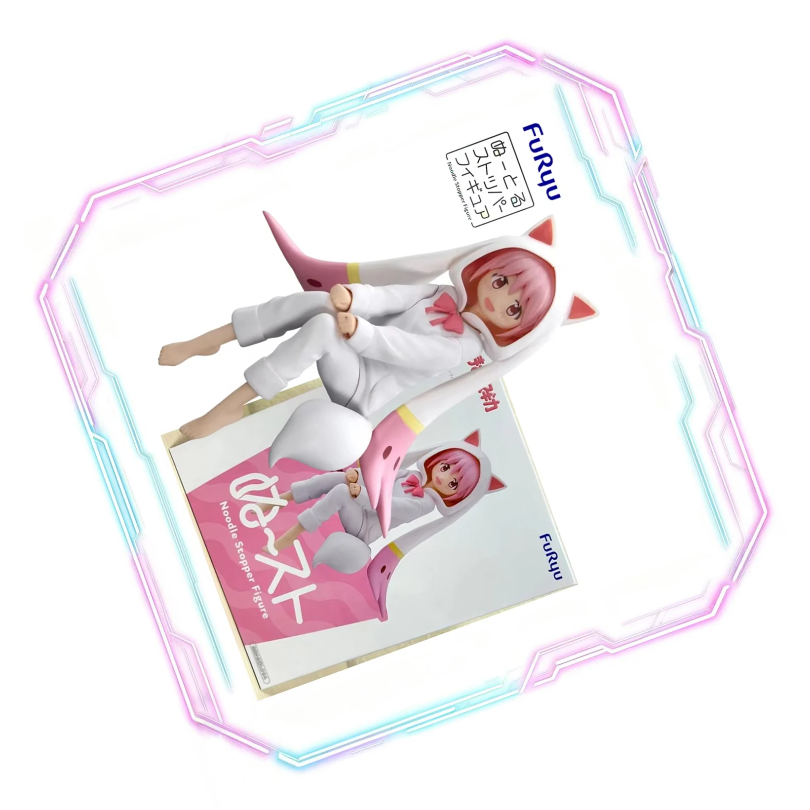 フリュー-ヌードルストッパー-魔法少女まどか☆マギカ-今井マドカ-～インキュベーター-パジャマver～-pvc-15cm-アニメアクションフィギュア-モデルトイ