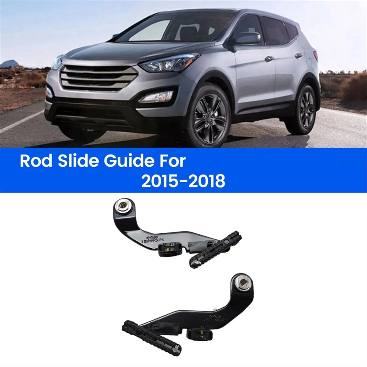 #52B (Black)Sunroof Glass Bracket Bracket Diagonal Rod Slide Guide for Hyundai,Automotive Parts & Accessories