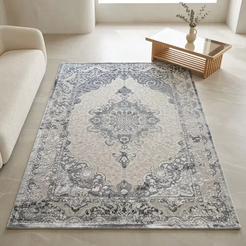 Polypropylene Mat Stock for Living Room Bedroom Indoor Non-Slip Low Price Rug