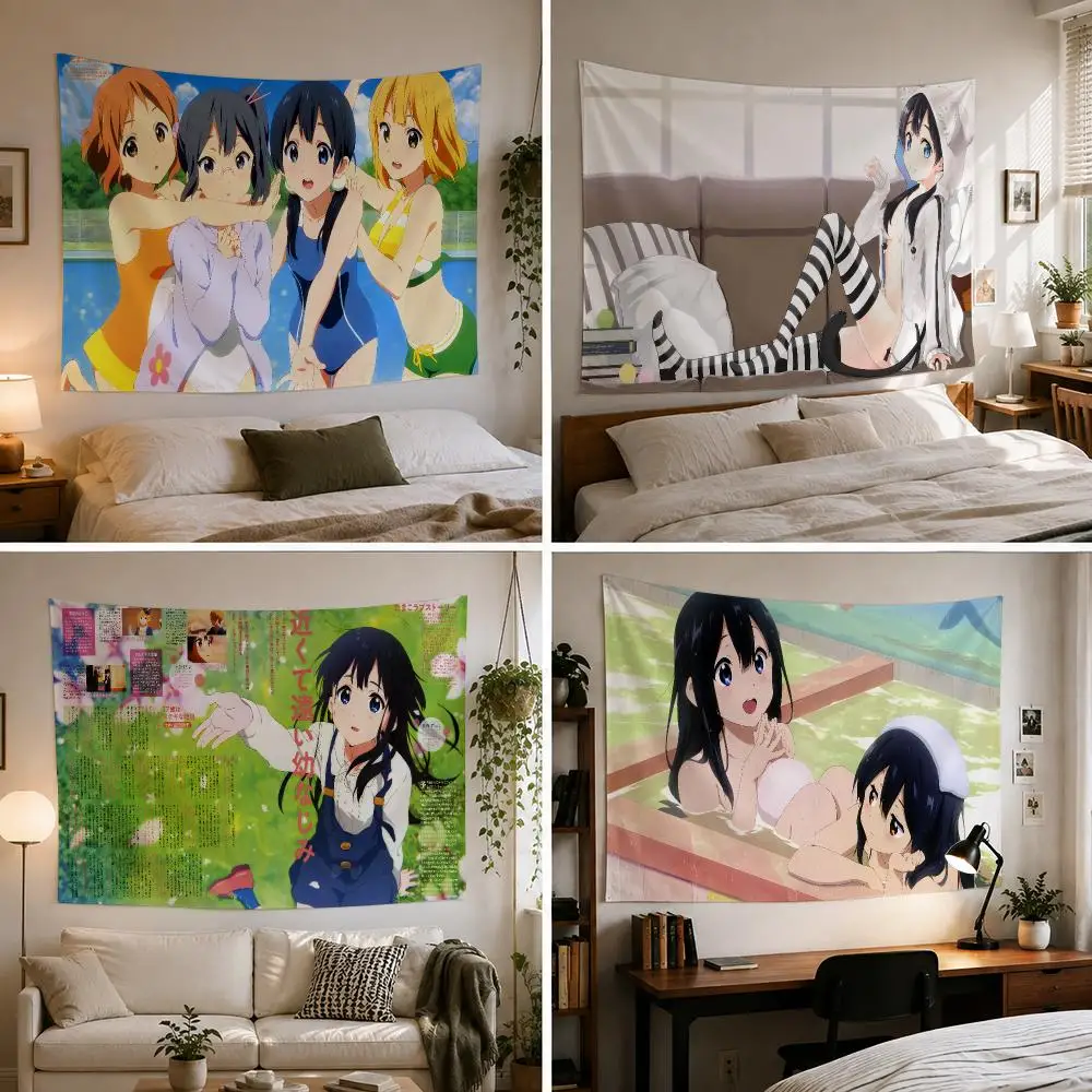K-Kitashirakawa Tamako Love Story Tapestry Bedroom Living Room Bar Party House Home Dorm Interior Wall Decor Background Banner