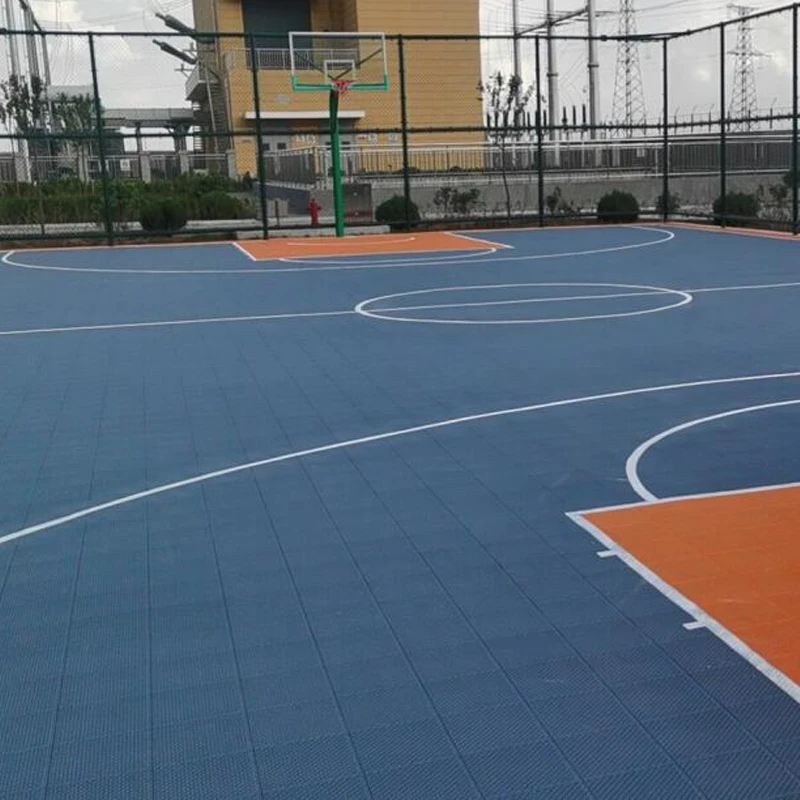 

Beable Outdoor Interlocking Plastic Removable Sport Flooring UV Resistant For Exterior Basketball Football Volleyball Court