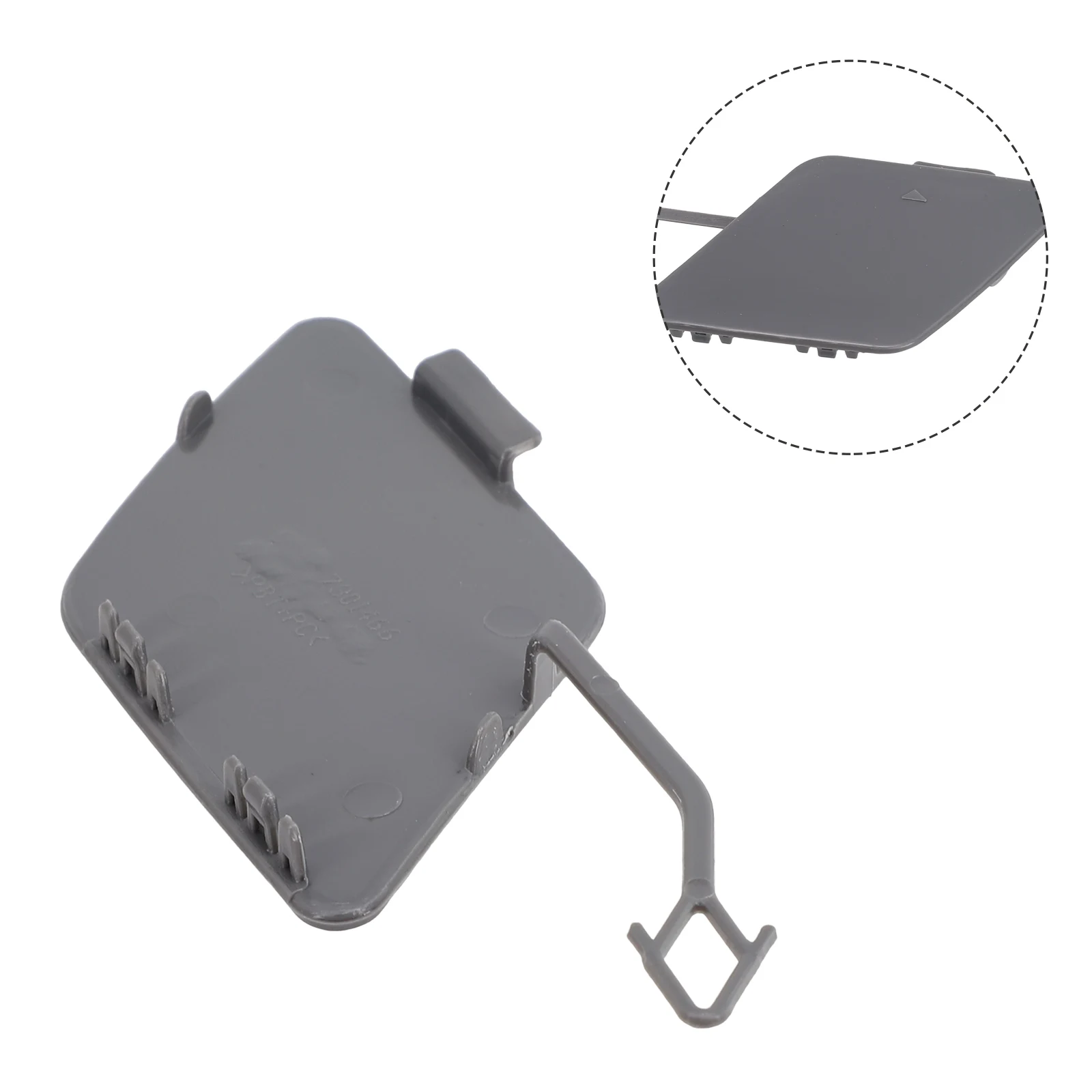 1 قطعة المصد الخلفي سحب هوك غطاء العين غطاء معدة خطاف أسود غطاء المصدات الخارجية أجزاء لسيارات BMW F30 320i 328i 2011-2013