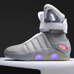 Zapatos de baloncesto con luz Led para hombre, zapatillas de deporte