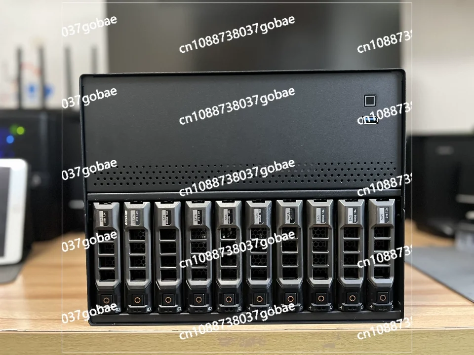 N10 NAS Enclosure Without Hard Drive Only Enclosure N10-DELL with Backplane Without Tray 0.8mm Galvanized Sheet