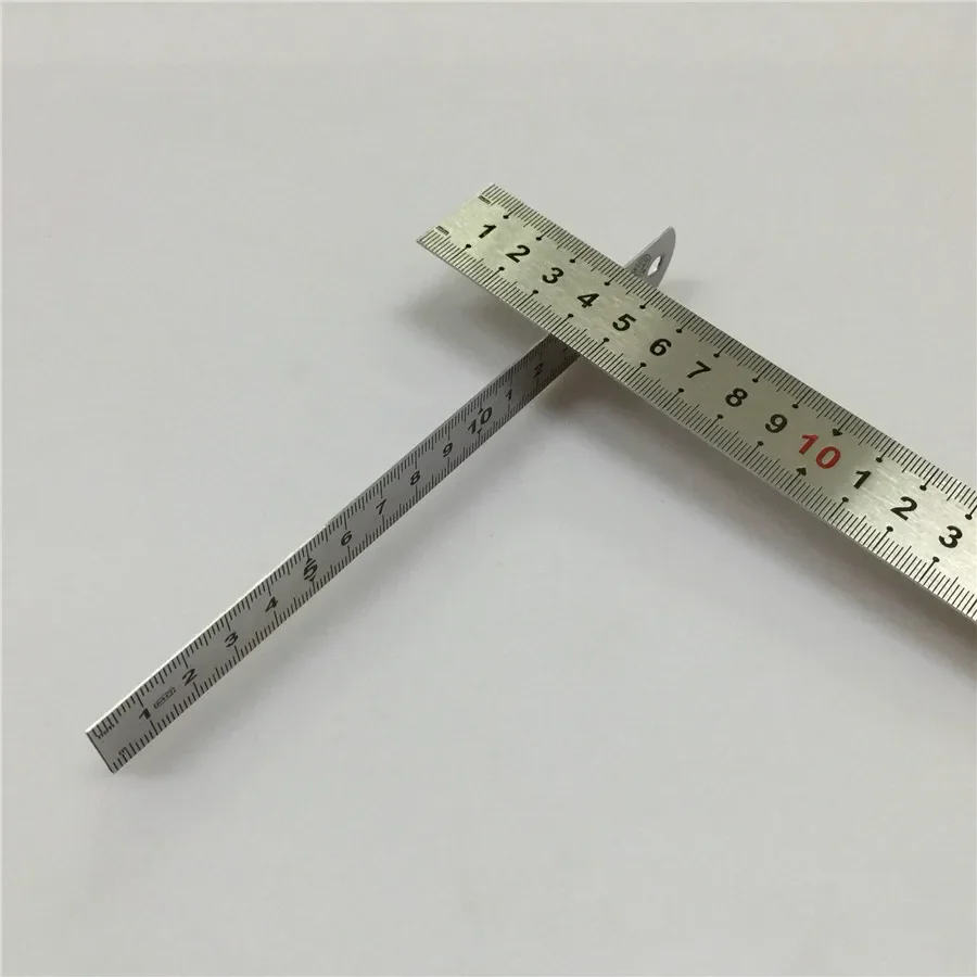 For thicker stainless steel ruler steel ruler steel ruler scale woodwork metric inch double sided double-sided