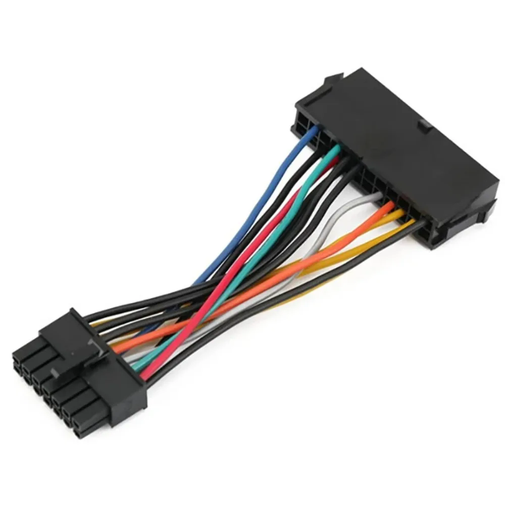 15cm 24 Pin to 14 Pin ATX PSU Main Power Adapter Cable Durable Converter Cord for Lenovo IBM Q77 B75 A75 Q75 Motherboard