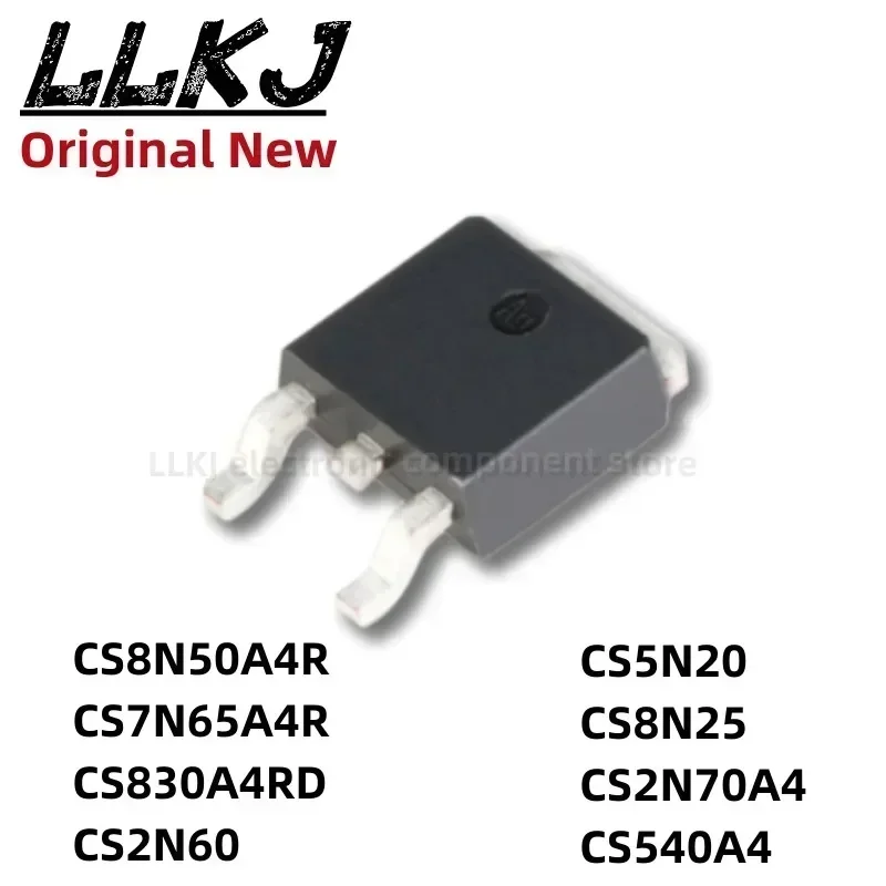 1pcs CS8N50A4R CS7N65A4R CS830A4RD CS2N60 CS5N20 CS8N25 CS2N70A4 CS540A4  TO252 MOS Fet