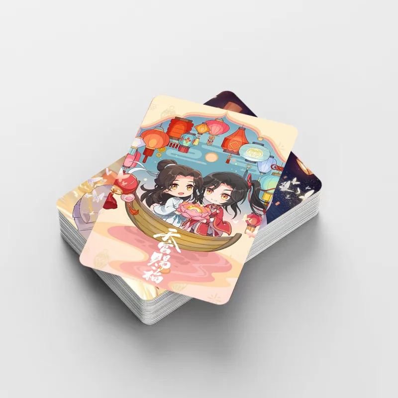 92PCS/Set Heaven Official's Blessing Laser LOMO Card Tian Guan Ci Fu,Xie Lian HD Photocard Fans Collection Gift