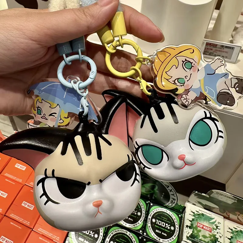 

POPMART THE MONSTERS Baby Molly & Baby Tabby Series-Pinch Pendant Blind Box Toys Kawaii Anime Action Figure Surprise Mystery