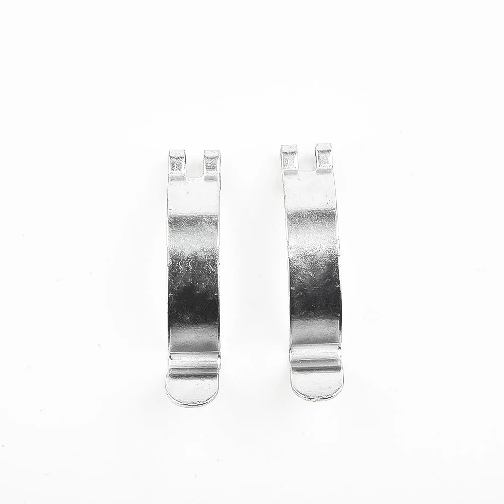 Motorcycle for acs Clip Box Car High Reliability Housing Lid Metal Part Replacement Silver 2 Pieces Stable Performance