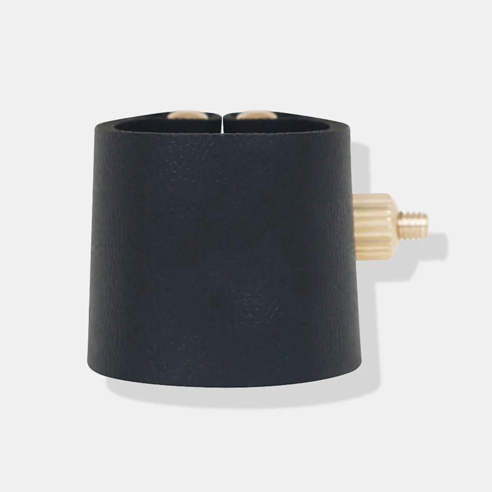 

s Alto Saxophone Mouthpiece Kit Cap Ligature Clip Hat Plastic Protective Lasting Balanced Tone Clear Sound Beginner