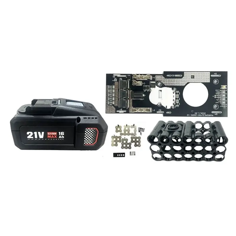 fedi-20core-バッテリー収納ボックスケース-21700-用-dc-3toll-イコライザー回路保護ボード交換部品付き