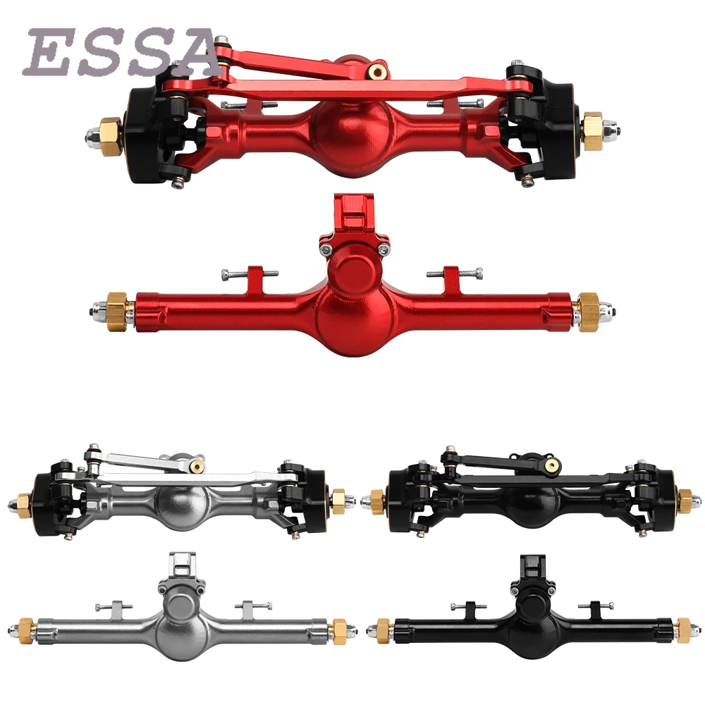 Metal Aluminum Planet Axles + Brass Steering Knuckles 1/24 New Straight Axles for 1:24 Axial SCX24 Upgrade Parts RC Car