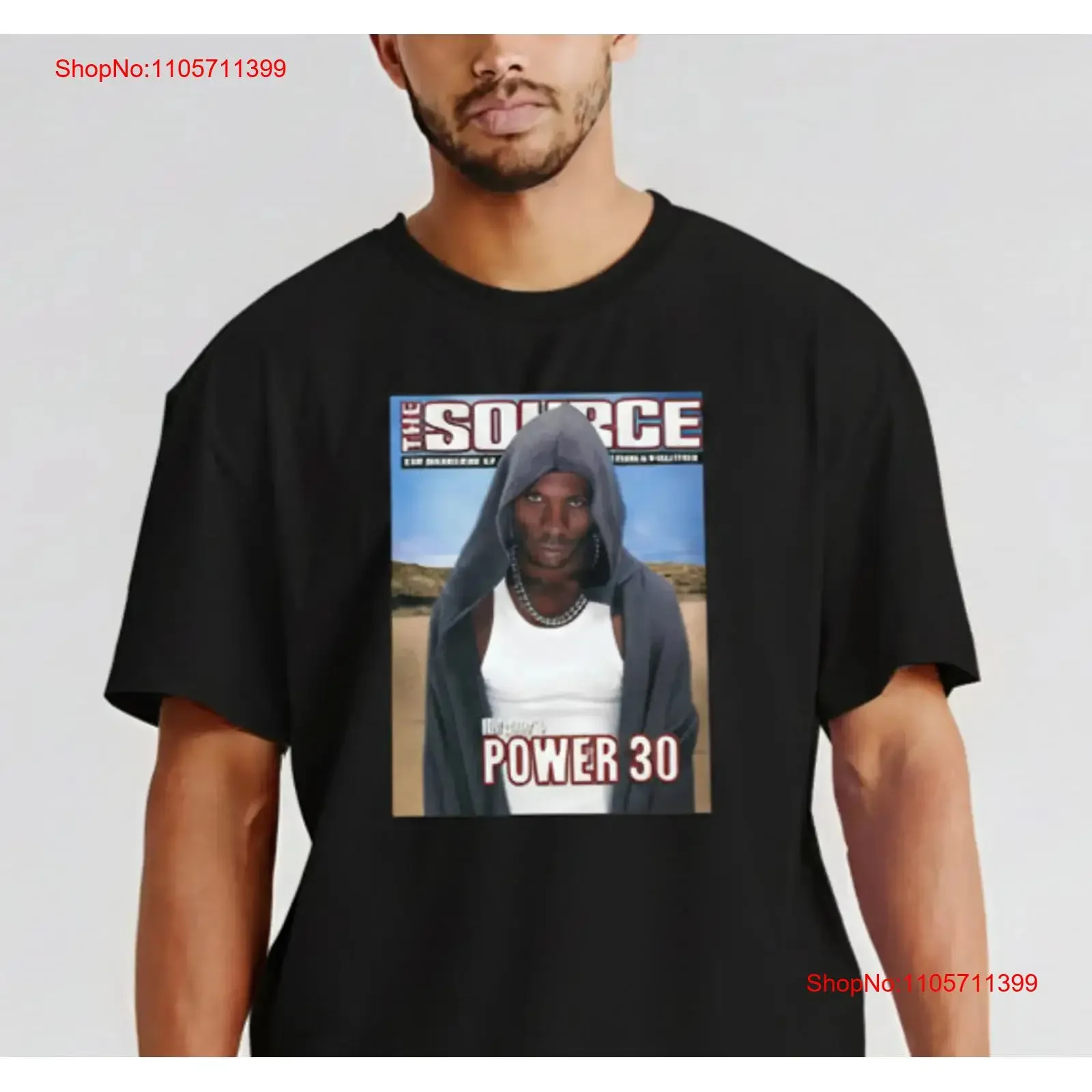 DMX MAGAZINE COVER T Shirt Size S 5X long or short sleeves vintage Washed Versatile Unisex Soft streetwear Stretched homme
