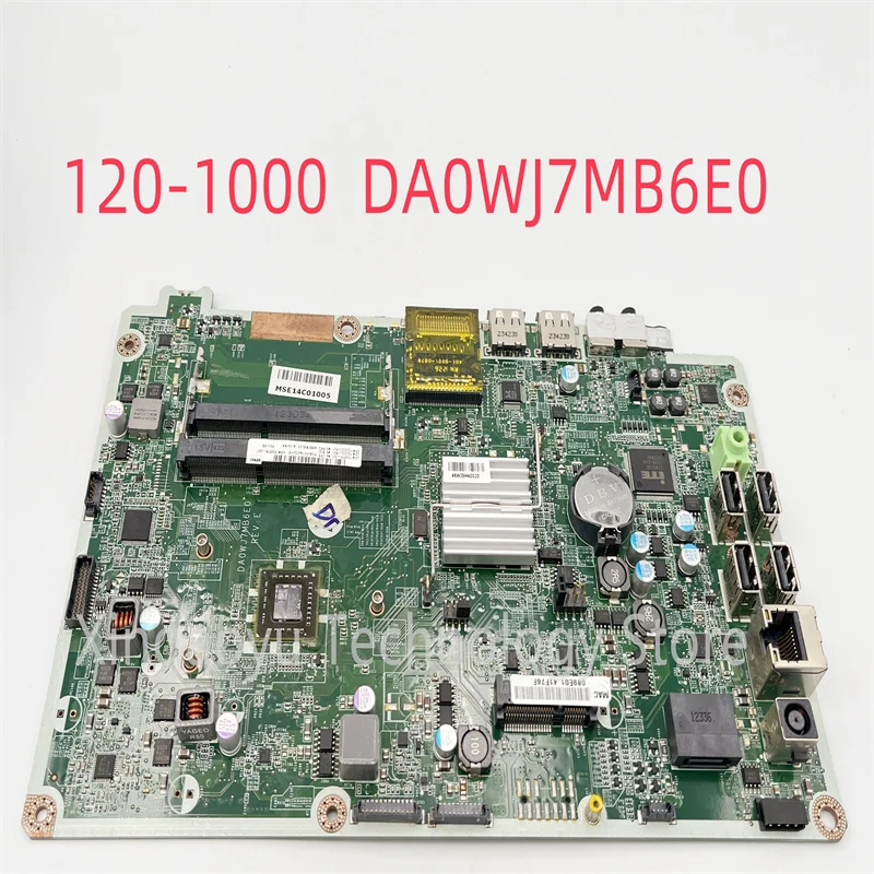 Original For HP Omni 120 120-1000 all-in-one Motherboard AIO DA0WJ7MB6E0 700576-001 100% Working Well