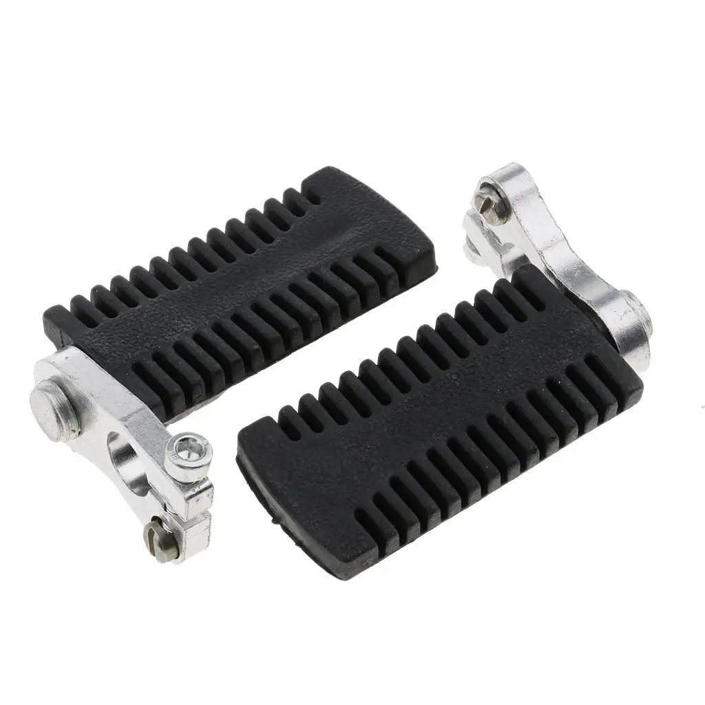 1 Pair Motorcycle Foot Rests Pedals Footpegs for 47cc 49cc Mini Pocket Bike Fashion style design and attractive