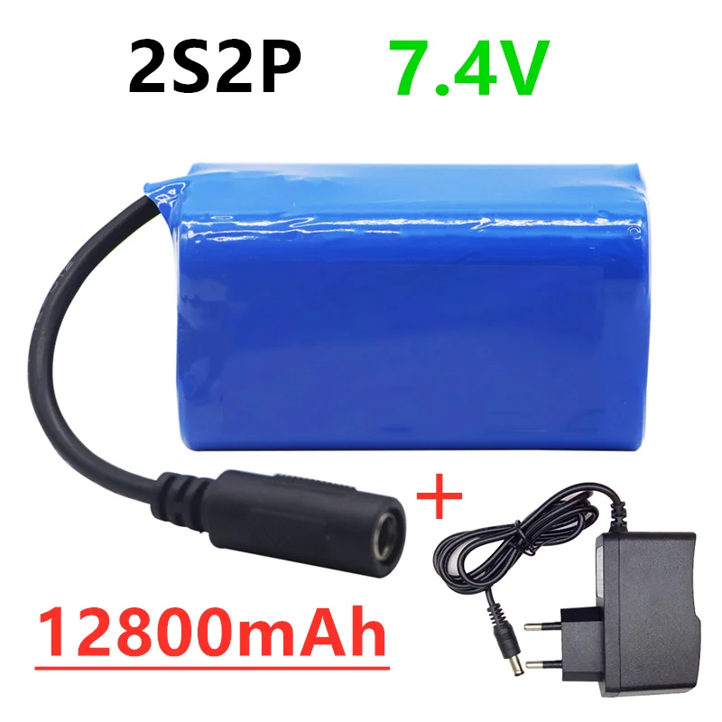 Upgrade 7,4 v 12800mah Lipo Batterie für t188 2007-5 t888 v007 h18 c18 fernbedienst angeln koder boote ersatzteile