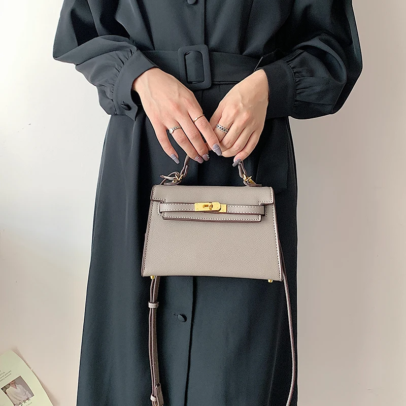 

Ele Bag Women's Crossbody Leather Handbag Top Layer Cowhide Single oulder Bag Faionable Casual Soft Leather