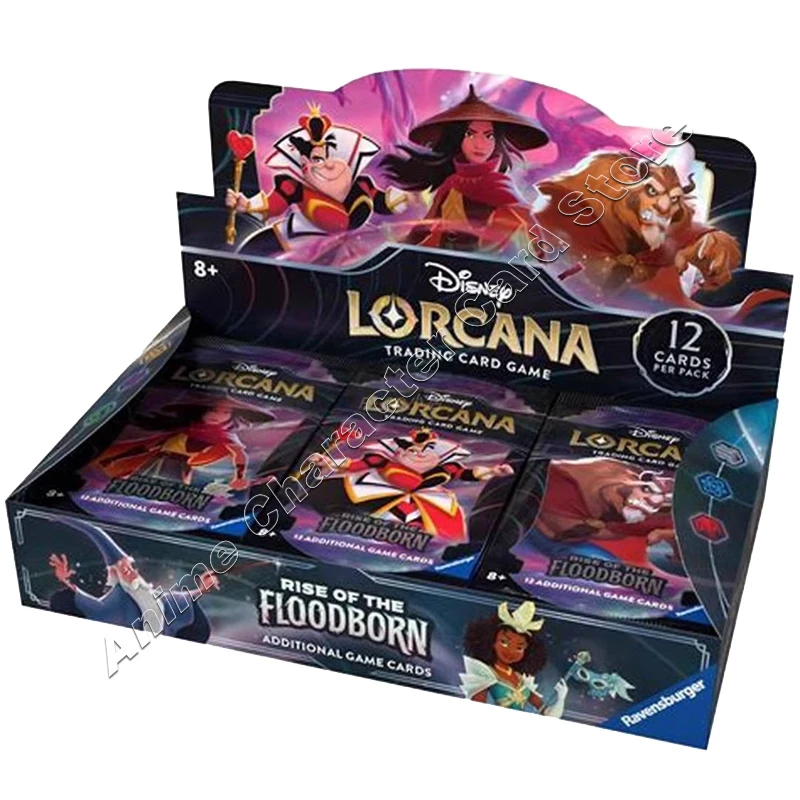 Disney Card TCG English original Lorcana Cards Chapter 1 Flood Origin Ink-Land Ursula Supplement box Child Birthday Hobby Gifts