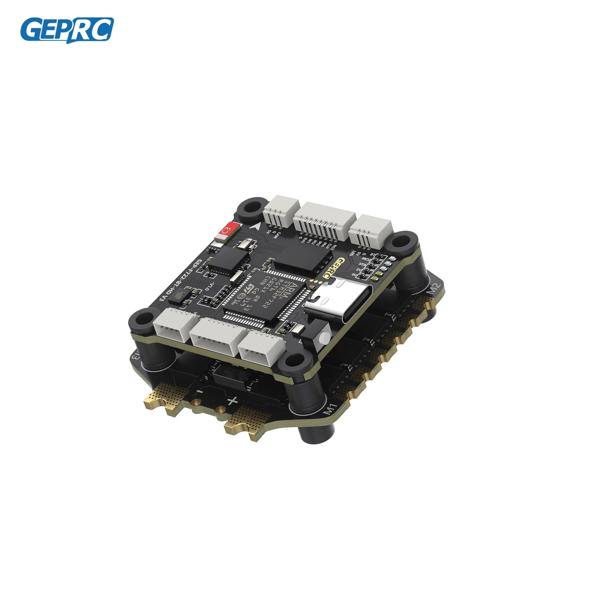 GEPRC TAKER F722 BT 8Bit 65A 60A 50A Stack 4IN1 ESC 512M สีดํากล่อง 32Bit ข้อมูลวิเคราะห์บันทึกเที่ยวบินบารอมิเตอร์ Racing FPV Drone
