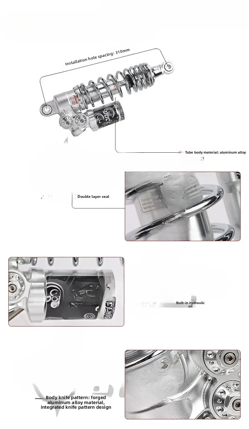 Stinger RS6 Magic Carpet hinterer Stoßdämpfer für E110P E300P E200pMK2 Stoßdämpfer