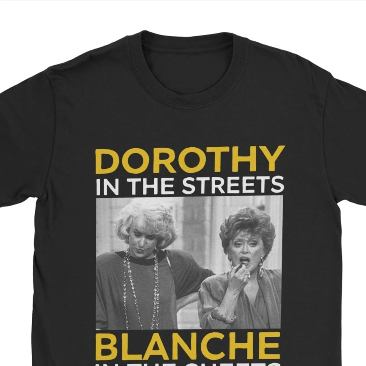 Vintage T Shirts Dorothy In The Street Blanche In The Sheet Adult Tops/Tees Hallowmas Christmas Fashion Brand New Tshirt Men