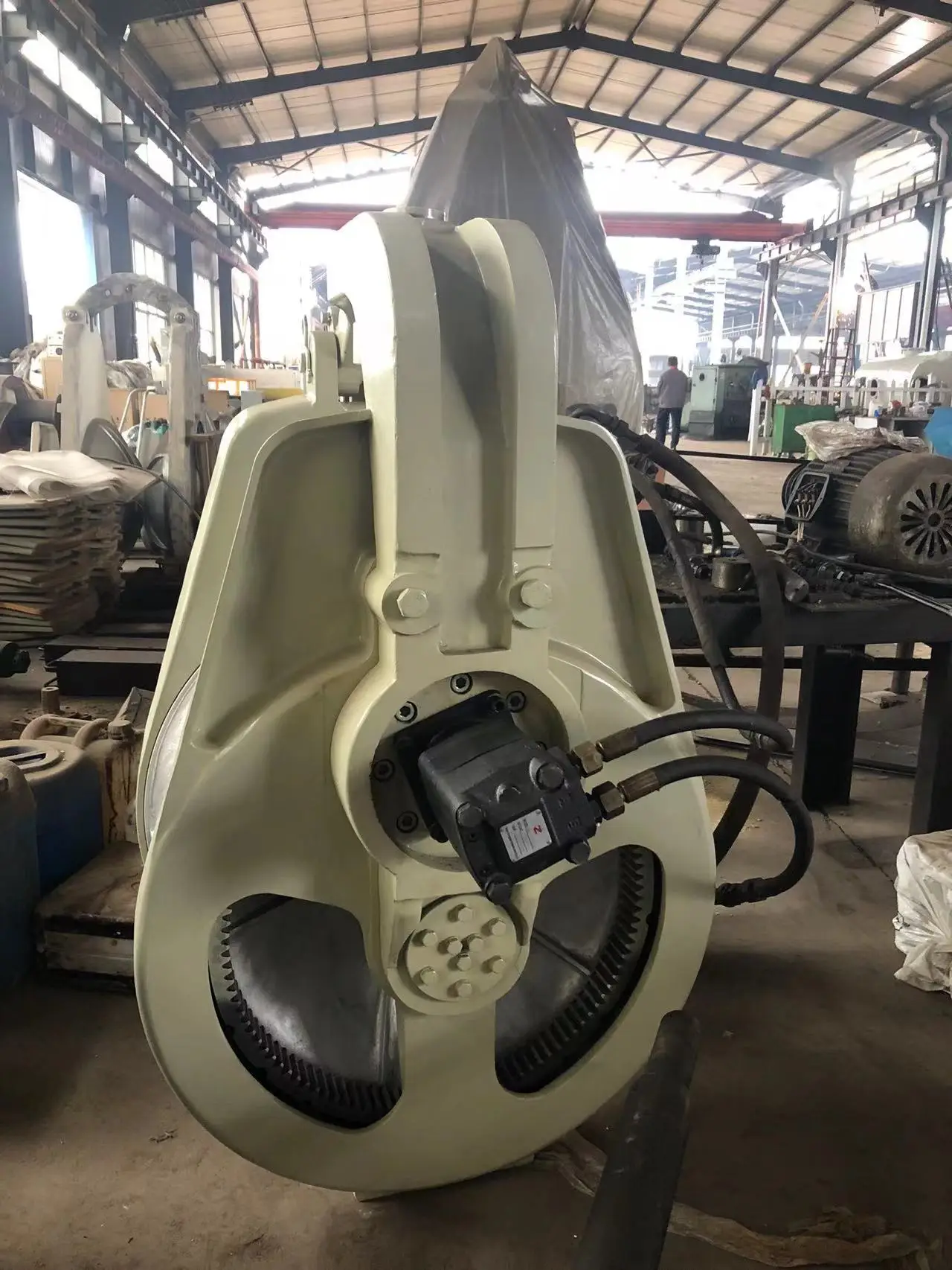 Customized Side Opening Hydraulic Power Block for Fishing Boat With Different Size Made Aluminum Magnesium Alloy