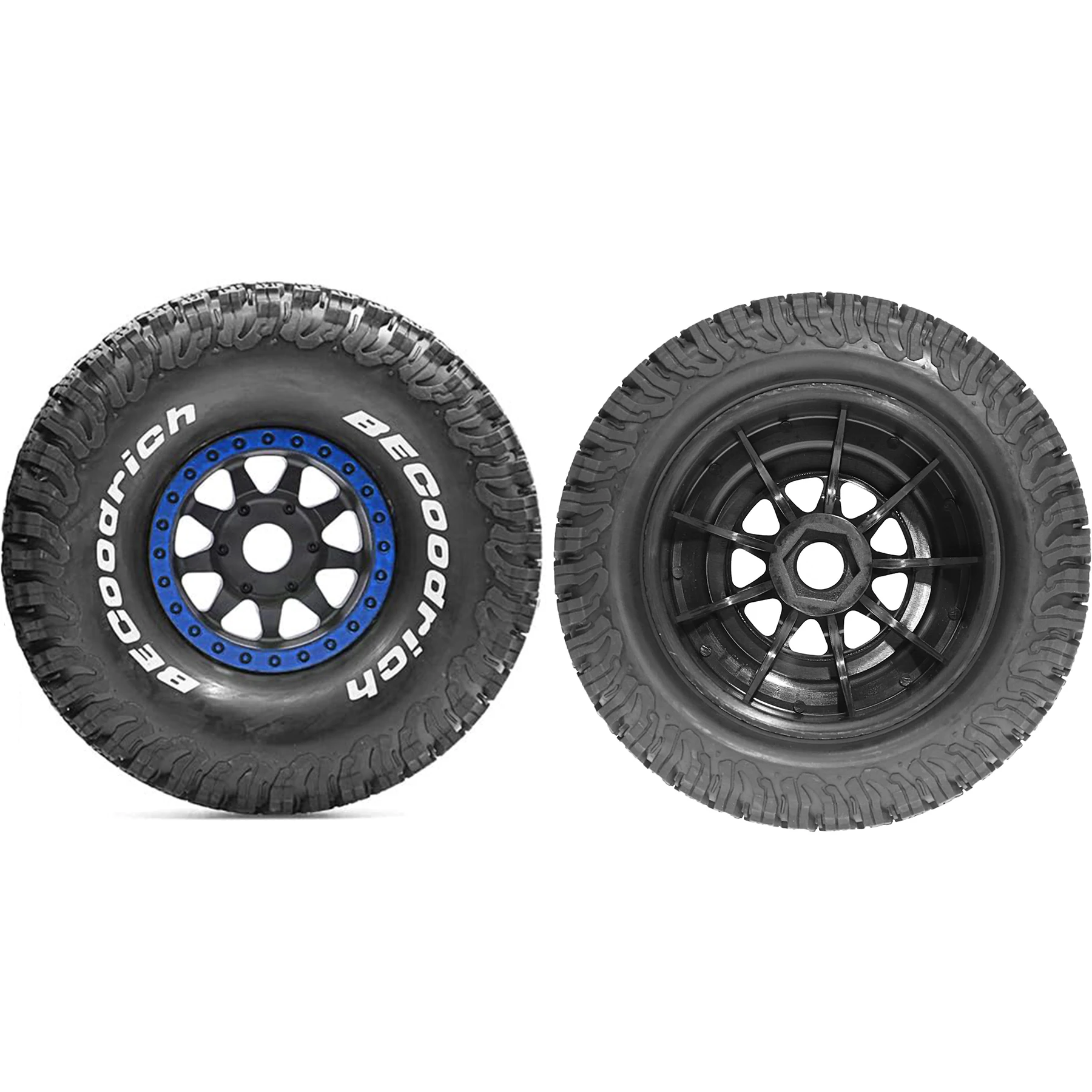 1/7 1/8 Short Course Truck Sand Tires Snow Rubber Tyres 17mm Hex for RC Car TRAXXAS ARRMA SENTON Vkar UDR MOJAVE ATOM DF7 DB8