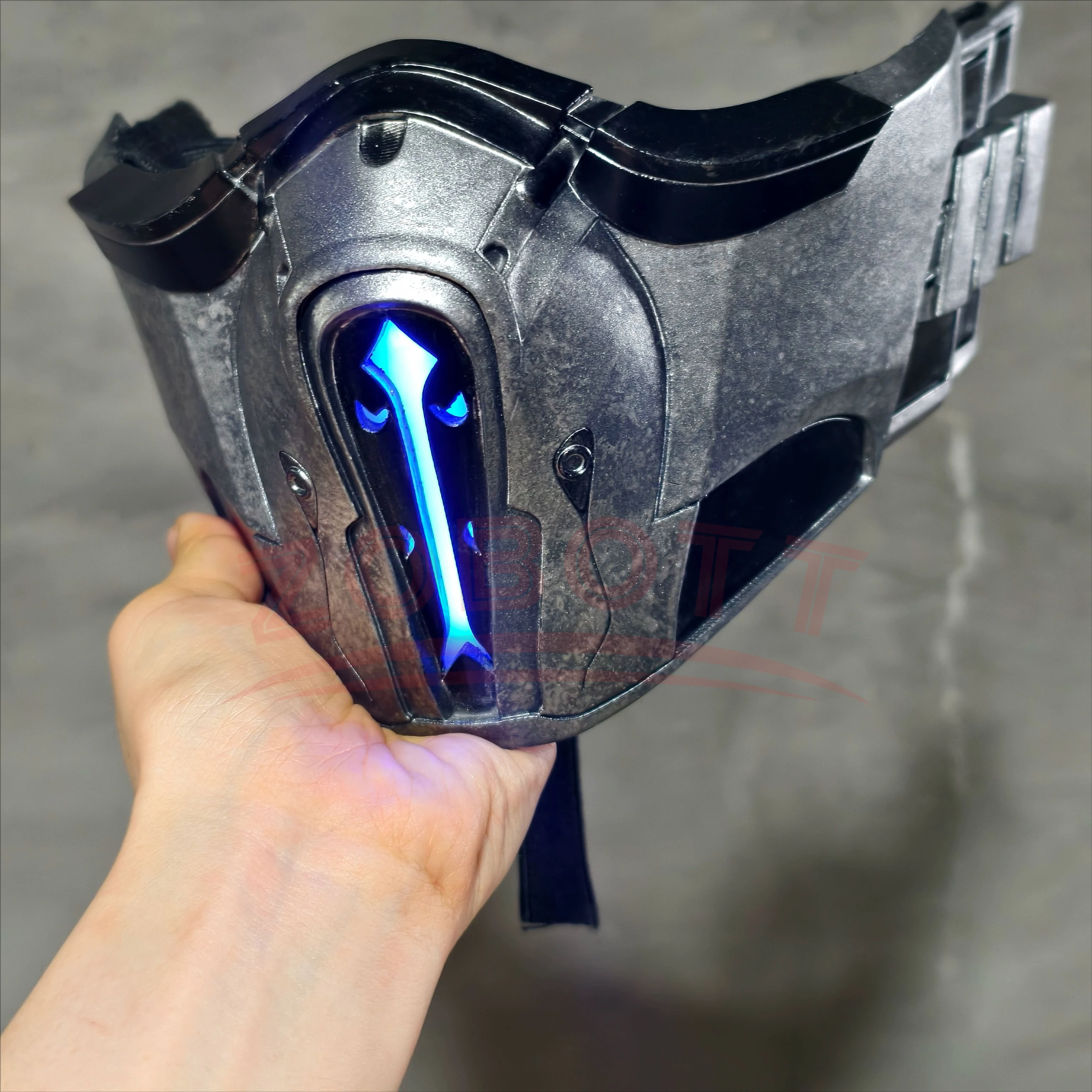 

Аниме Mortal Kombat Косплей Светящаяся лампа Маска Взрослых Мужчин FRP Маска для лица Реквизит Хэллоуин Карнавал Ролевые игры Реквизит Маска Аксессуары