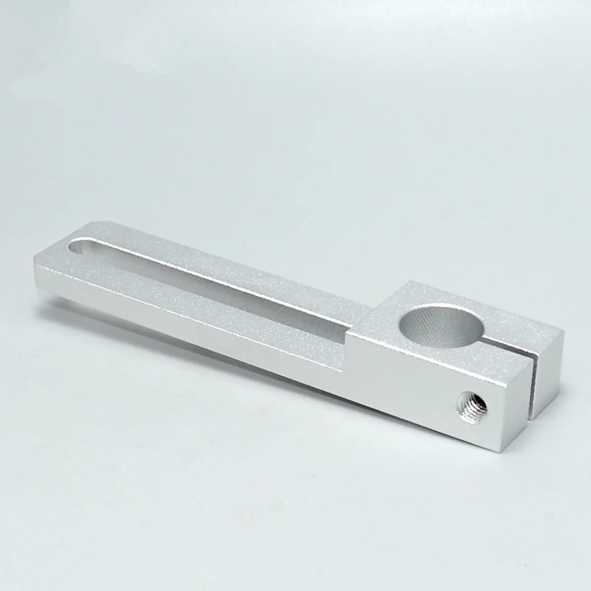 Front hole aluminum alloy sliding bracket guide shaft aluminum alloy fixed seat locking shaft support frame sleeve accessories