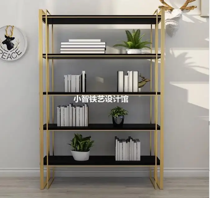 Floor-to-ceiling Shelving ins Living Room Office Solid wood partition Layer shelf Nordic style partition Bookshelf