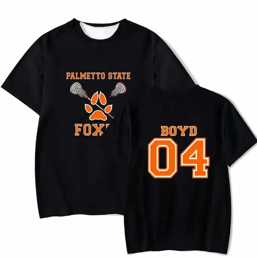 

Foxhole Court Palmetto State Foxes Женская футболка с 3D принтом Товарный топ с персонажами WILDS JOSTEN Мужская летняя футболка KidsTop