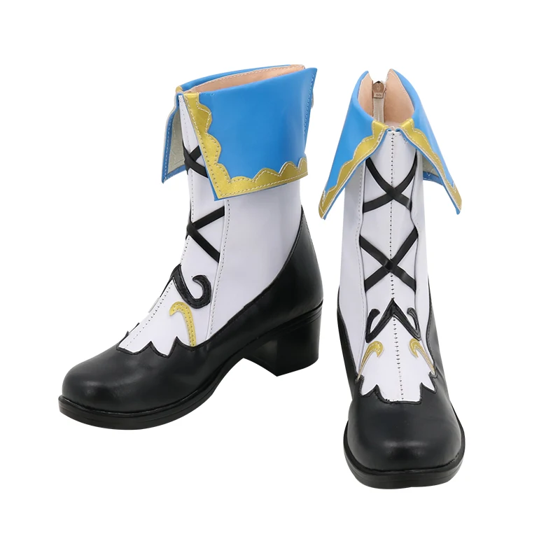 Genshin Impact Barbara Cosplay Shoes Anime Chinese Style Halloween Party Costumes for Women Men Game Role Playing Props