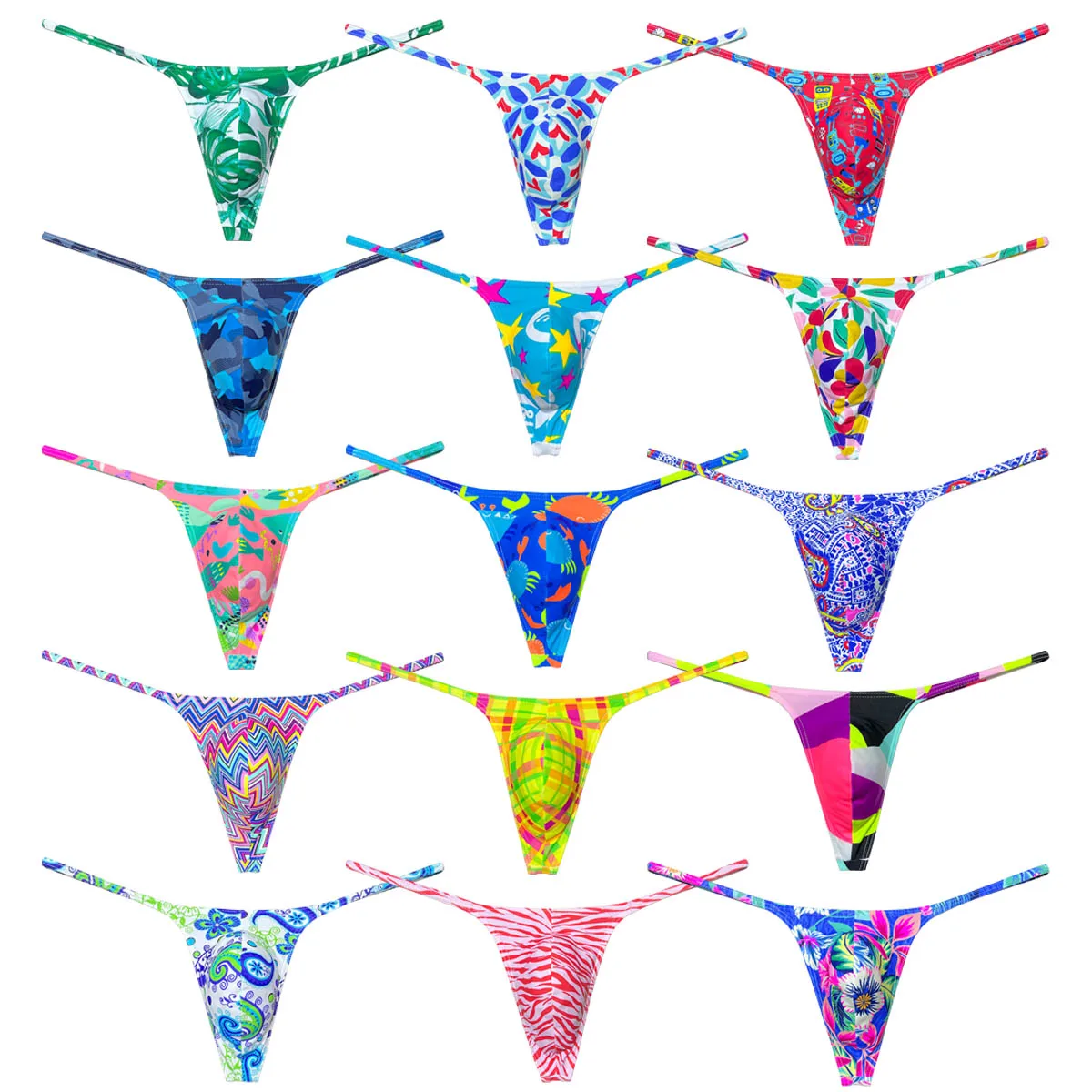 

Мужские сексуальные стринги, нижнее белье, мужские стринги, короткие эластичные стринги с цветочным принтом, мягкое дышащее бикини, пляжное платье Sunbathe, гладкая посадка