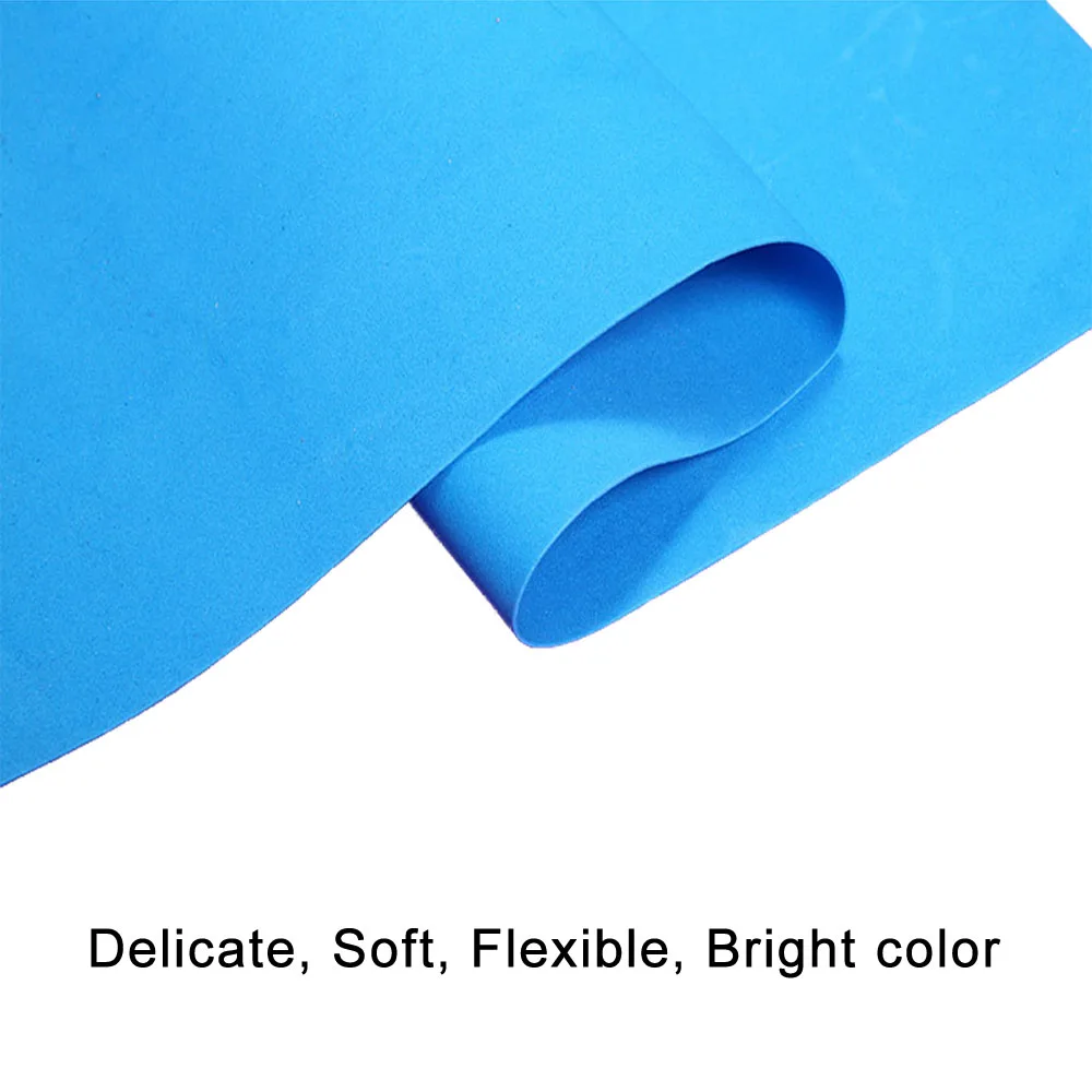 Dicke 2 mm bunte EVA-Schaumstoffplatten, 50 x 90 cm, weicher, langlebiger Cosplay-Bastelschaum für DIY-Kostüme, Kunst, Requisiten und Schulprojekte – Detail 4