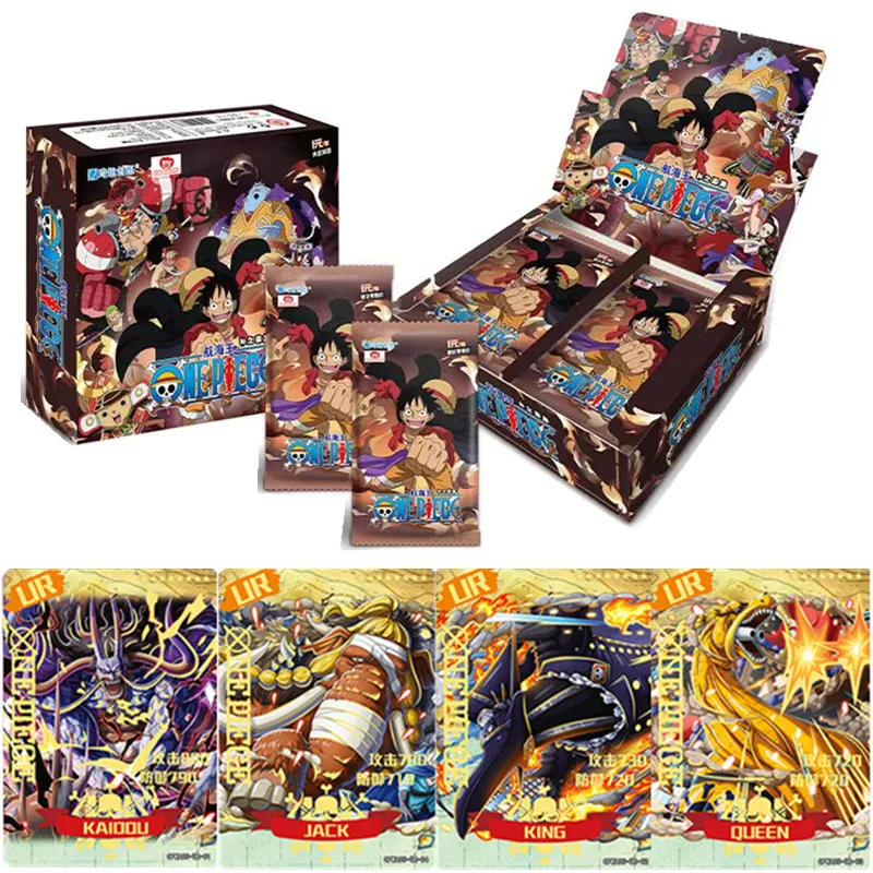 

One Piece Anime Card Luffy Nami Shanks Hancock Zoro SR UR Rare Character Collection Card Game Card Toy Children's Christmas Gift